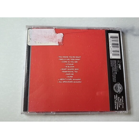 Icon by Nirvana (CD, 2010) - Picture 5 of 10